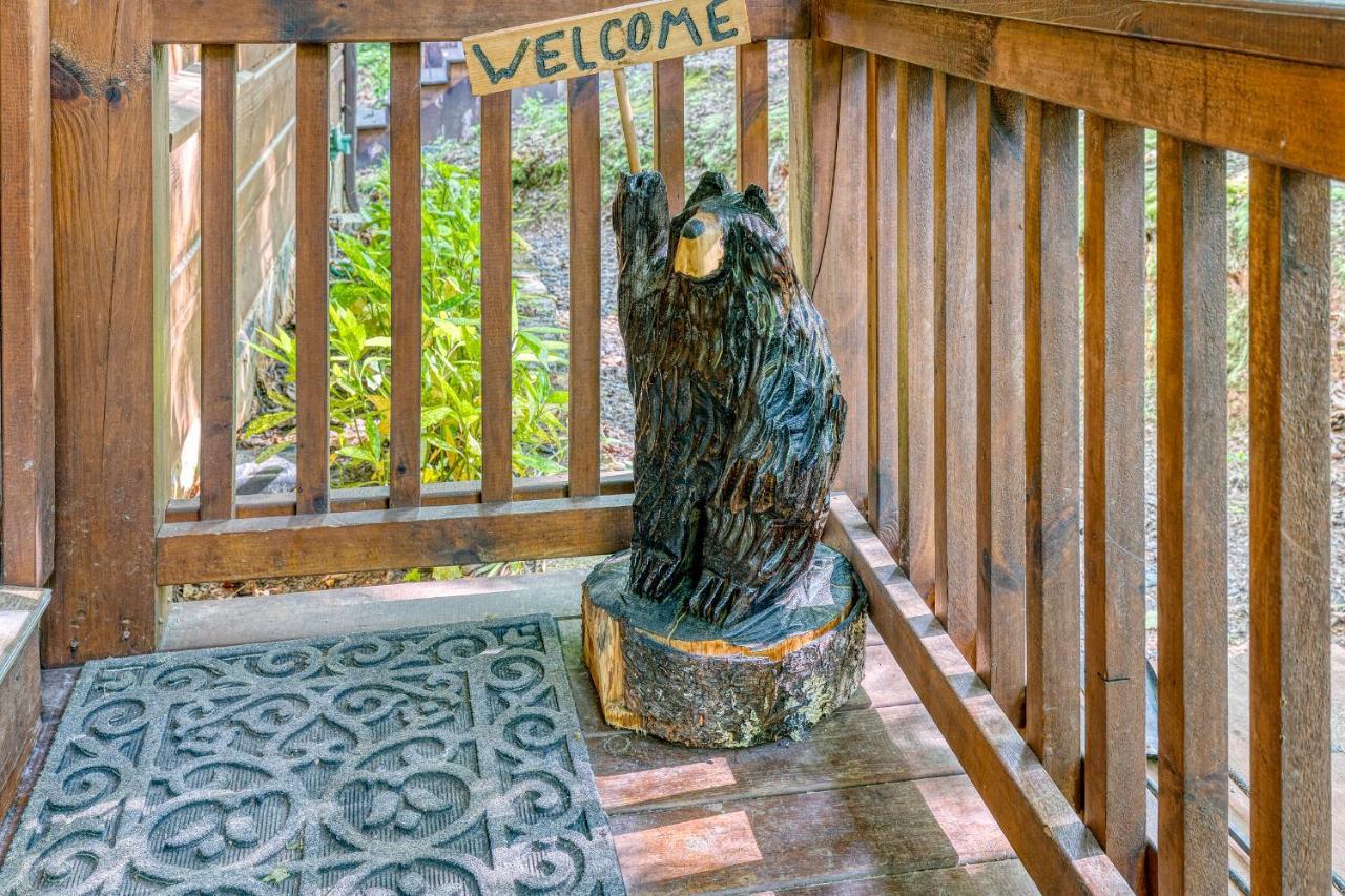 Secluded Sunrise Ridge-10 Min From Blue Ridge, King Beds, Hot Tub, 2 Porches, Fireplace Wood Burning, Mountain View, Cozy Bagian luar foto